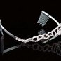 Wedding Silver Tiara;Bridal headpiece;Rhinestone Dancer Opera Tiara;Bridesmaid Tiaras#7193
