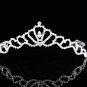 Wedding Silver Tiara;Bridal headpiece;Rhinestone Dancer Opera Tiara;Bridesmaid Tiaras#7193