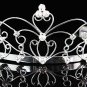 Silver Tiara ; Wedding Bridal headpiece;Rhinestone Dancer Opera Tiara;Bridesmaid Tiaras#7202