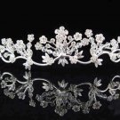 Wedding Silver Tiara;Bridal headpiece;Rhinestone Dancer Opera Tiara;Bridesmaid Tiaras#7273