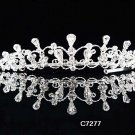 Wedding Silver Tiara;Bridal headpiece;Rhinestone Dancer Opera Tiara;Bridesmaid Tiaras#7277