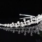 Wedding Silver Tiara;Bridal headpiece;Rhinestone Dancer Opera Tiara;Bridesmaid Tiaras#7277