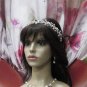 New Floral Dancer Opera regal ;Wedding Silver Tiara;Bridal headpiece;Bridesmaid Tiaras#2016