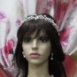 New Floral Dancer Opera regal ;Wedding Silver Tiara;Bridal headpiece;Bridesmaid Tiaras#2016