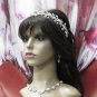 New Floral Dancer Opera regal ;Wedding Silver Tiara;Bridal headpiece;Bridesmaid Tiaras#2016