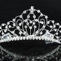 Dancer Opera Tiara;Wedding Silver Tiara;Bridal headpiece;Rhinestone Bridesmaid Tiaras#1202