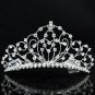 Dancer Opera Tiara;Wedding Silver Tiara;Bridal headpiece;Rhinestone Bridesmaid Tiaras#1202