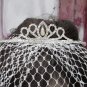 Dancer Opera Tiara;Wedding Silver Tiara;Bridal headpiece;Rhinestone Bridesmaid Tiaras#1301