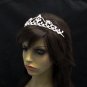 Dancer Opera Tiara;Wedding Silver Tiara;Bridal headpiece;Rhinestone Bridesmaid Tiaras#5616