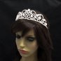 Dancer Opera Tiara;Wedding Silver Tiara;Bridal headpiece;Rhinestone Bridesmaid Tiaras#5756