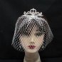 Dancer Opera Tiara;Wedding Silver Tiara;Bridal headpiece;Rhinestone Bridesmaid Tiaras#9015