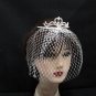 Dancer Opera Tiara;Wedding Silver Tiara;Bridal headpiece;Rhinestone Bridesmaid Tiaras#9015
