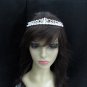 Dancer Opera Tiara;Wedding Silver Tiara;Bridal headpiece;Rhinestone Bridesmaid Tiaras#9194