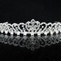 Dancer Opera Tiara;Wedding Silver Tiara;Bridal headpiece;Rhinestone Bridesmaid Tiaras#9194