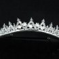 Dancer Opera Tiara;Wedding Silver Tiara;Bridal headpiece;Rhinestone Bridesmaid Tiaras#9235