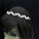 Dancer Opera Tiara;Wedding Silver Tiara;Bridal headpiece;Rhinestone Bridesmaid Tiaras#9402