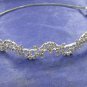 Dancer Opera Tiara;Wedding Silver Tiara;Bridal headpiece;Rhinestone Bridesmaid Tiaras#9402