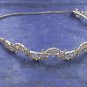 Dancer Opera Tiara;Wedding Silver Tiara;Bridal headpiece;Rhinestone Bridesmaid Tiaras#9402