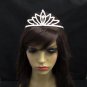 Dancer Opera Tiara;Wedding Silver Tiara;Bridal headpiece;Rhinestone Bridesmaid Tiaras#527