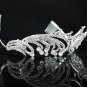 Luxurious Bridesmaid Tiaras;Dancer Opera Tiara;Wedding Silver Tiara;Bridal headpiece#13