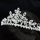 Luxurious Bridesmaid Tiaras;Dancer Opera Tiara;Wedding Silver Tiara;Bridal headpiece#12