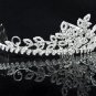 Luxurious Bridesmaid Tiaras;Dancer Opera Tiara;Wedding Silver Tiara;Bridal headpiece#12