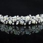 Luxurious Bridesmaid Tiaras;Dancer Opera Tiara;Wedding Silver Tiara;Bridal headpiece#20