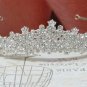 Luxurious Bridesmaid Tiaras;Dancer Opera Tiara;Wedding Silver Tiara;Bridal headpiece#n102