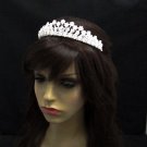 Luxurious Bridesmaid Tiaras;Dancer Opera Tiara;Wedding Silver Tiara;Bridal headpiece#1703
