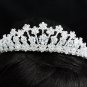 Luxurious Bridesmaid Tiaras;Dancer Opera Tiara;Wedding Silver Tiara;Bridal headpiece#1703