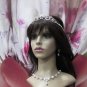 Delicate Bridesmaid Tiaras;Dancer Opera Tiara;Wedding Silver Tiara;Bridal headpiece#1111r