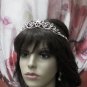 Delicate Bridesmaid Tiaras;Dancer Opera Tiara;Wedding Silver Tiara;Bridal headpiece#1111r