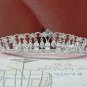 Elegance Bridesmaid Imperial;Dancer Opera Tiara;Wedding Silver Tiara;Bridal headpiece#459