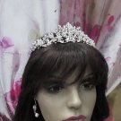 Elegance Bridesmaid Headband;Dancer Opera Tiara;Wedding Silver Tiara;Bridal headpiece#1314