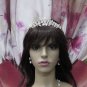 Elegance Bridesmaid Headband;Dancer Opera Tiara;Wedding Silver Tiara;Bridal headpiece#1314