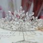 Elegance Bridesmaid Headband;Dancer Opera Tiara;Wedding Silver Tiara;Bridal headpiece#1314