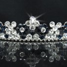 Dancer Opera Tiara;Elegance Bridesmaid Imperial;Wedding Silver Tiara;Bridal headpiece#164ny