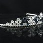 Dancer Opera Tiara;Elegance Bridesmaid Imperial;Wedding Silver Tiara;Bridal headpiece#164ny