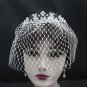 Dancer Opera Tiara;Elegance Bridesmaid Imperial;Wedding Silver Tiara;Bridal headpiece#164ny