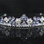 Dancer Opera Tiara;Elegance Bridesmaid Imperial;Wedding Silver Tiara;Bridal headpiece#164pu
