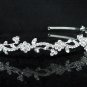 Fancy Bridesmaid Headband ;Dancer Opera Tiara;Wedding Silver Tiara;Bridal headpiece#2088