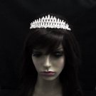Fancy Bridesmaid imperial ;Dancer Opera Tiara;Wedding Silver Tiara;Bridal headpiece#2041