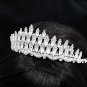 Fancy Bridesmaid imperial ;Dancer Opera Tiara;Wedding Silver Tiara;Bridal headpiece#2041