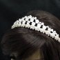 Fancy Bridesmaid imperial ;Dancer Opera Tiara;Wedding Silver Tiara;Bridal headpiece#1137