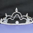 Fancy Silver Regal ;Dancer Opera Tiara;Wedding Silver Tiara;Bridal headpiece#2476