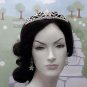 Fancy Bridesmaid imperial ;Dancer Opera Tiara;Wedding Silver Tiara;Bridal headpiece#3050