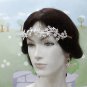 Fancy Silver Headband ;Dancer Opera Tiara;Wedding Silver Tiara;Bridal imperial#4938
