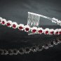 Fancy Headband ;Dancer Opera Tiara;Wedding Silver Tiara;Bridal imperial#624r