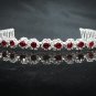 Fancy Headband ;Dancer Opera Tiara;Wedding Silver Tiara;Bridal imperial#624r