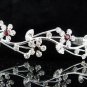 Elegance Headpiece;Dancer Opera Tiara;Wedding Silver Tiara;Bridal imperial#5305